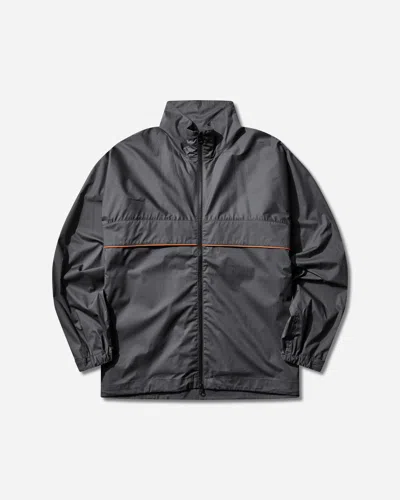 Gr10k Men S Popelin Site Shall Jacket Asphalt Grey In Gray