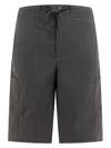 Gr10k Pocketed Elastic Waistband Shorts In Grey