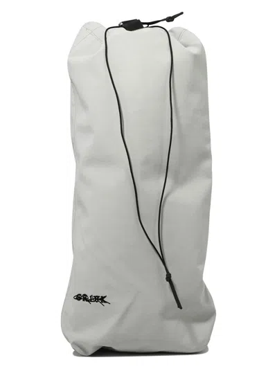 Gr10k Men's "tech Canvas 2l" Crossbody Bag In Grey
