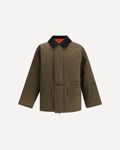 GR10K PADDED CORDUROY-COLLAR PARKA