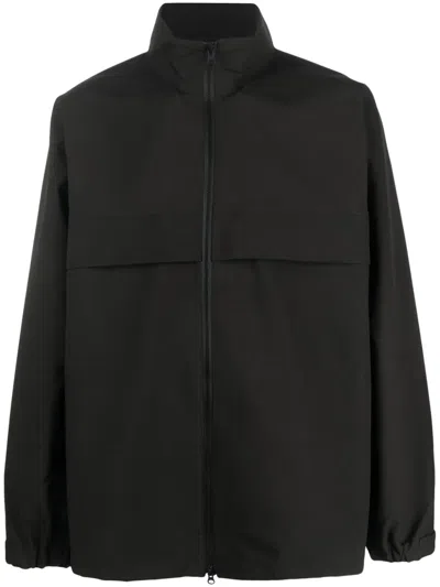 Gr10k Panelled Zip-up Lightweight Jacket In Green
