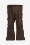 Gr10k Low Noise Straight Trousers In Brown