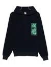 Gr10k Patch Hoodie In Black