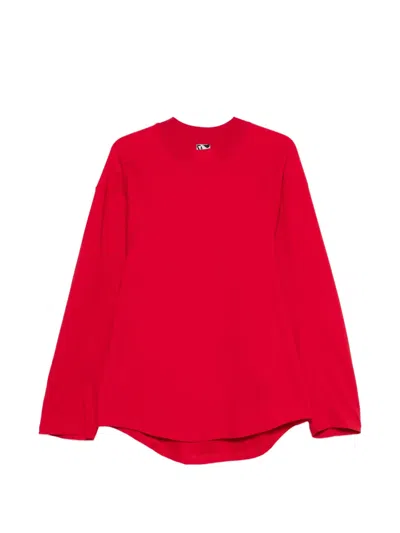 Gr10k Pump Long-sleeve T-shirt In Red