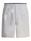 Gr10k Render Ultrasound Elasticated-waistband Shorts In Gray