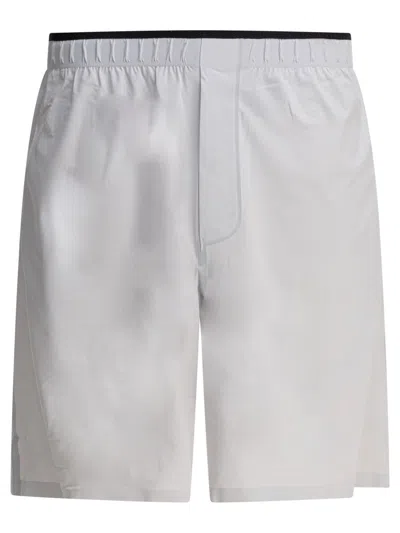 Gr10k "render Ultrasound" Shorts In White