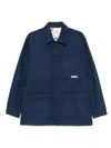 Gr10k Replicated Shirt Jacket In Blue