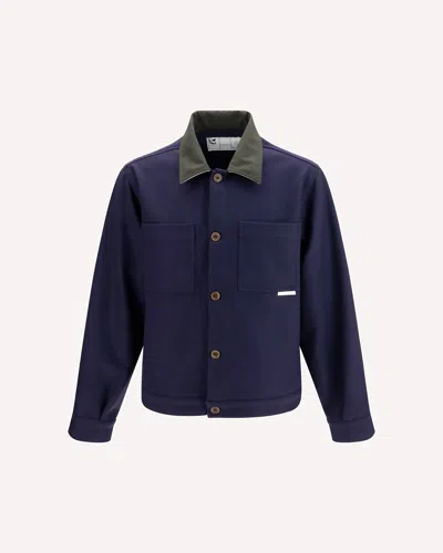 Gr10k Replicated Short Jacket In Blue
