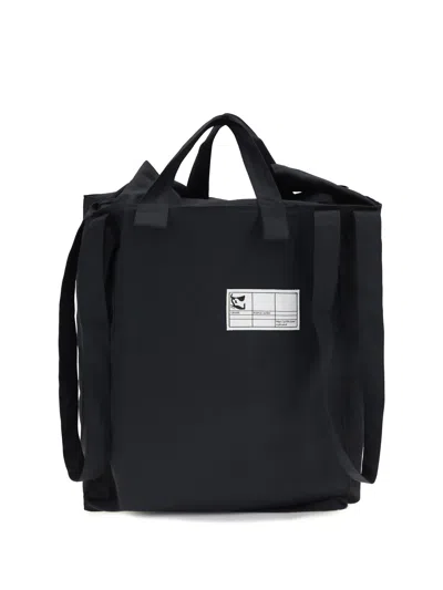 Gr10k Replicated Tote Bag In Black