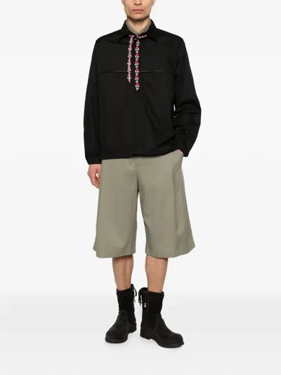 Gr10k Ripstop Overshirt In Black