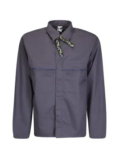 Gr10k Ripstop Overshirt In Gray