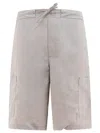 Gr10k Elastic Waistband Shorts With Back And Side Pockets