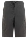 Gr10k Pocketed Elastic Waistband Shorts In Grey