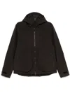 Gr10k Ssense Exclusive Gray Skeleton Shell Jacket In Grey