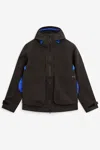 Gr10k Skeleton Shell Jacket In Gray