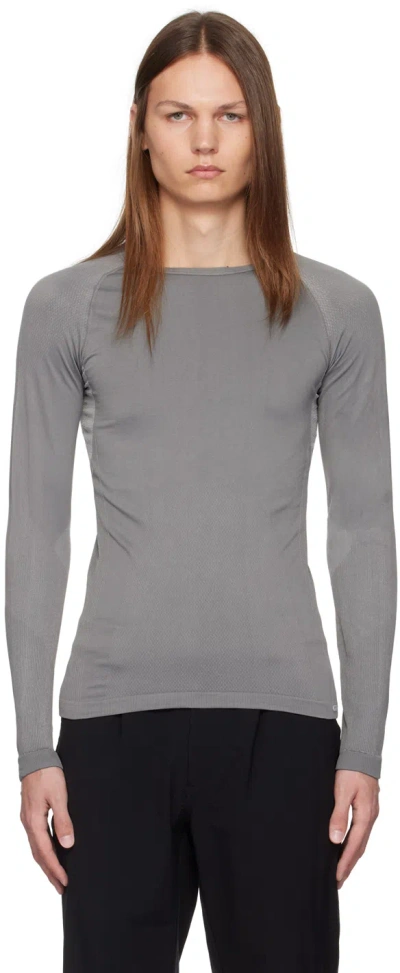 Gr10k Ssense Exclusive Gray Transport First Layer T-shirt
