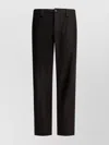 Gr10k Straight Leg Trousers With Front And Back Pockets In Brown