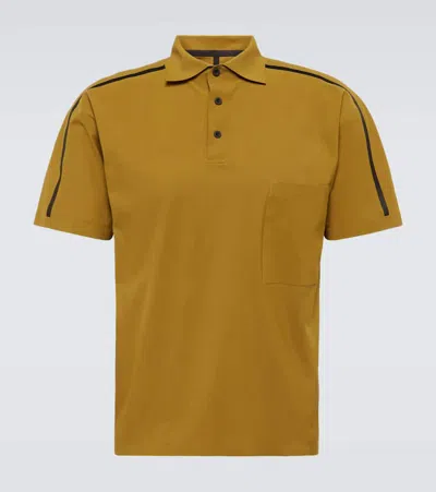 Gr10k Taped Ultrasound Polo Shirt In Idralite Green