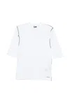 Gr10k Topstitch T-shirt In White