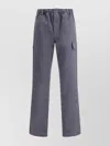 Gr10k Washed Ash Grey Cargo Pants With Utility Pockets In Gray