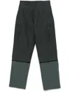 Gr10k Waxed Cotton Cargo Trousers In Multicolor