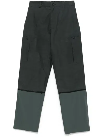 GR10K WAXED COTTON CARGO TROUSERS