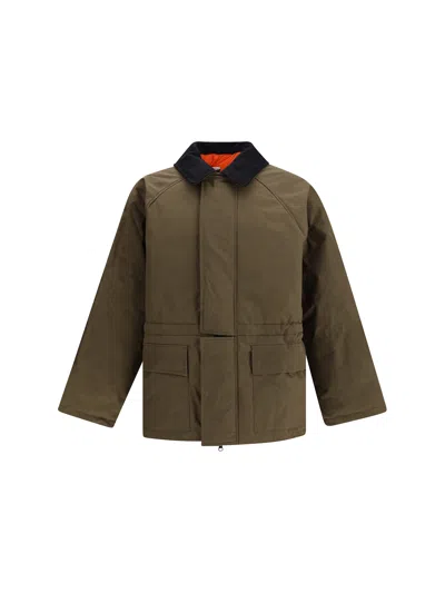 GR10K PADDED CORDUROY-COLLAR PARKA