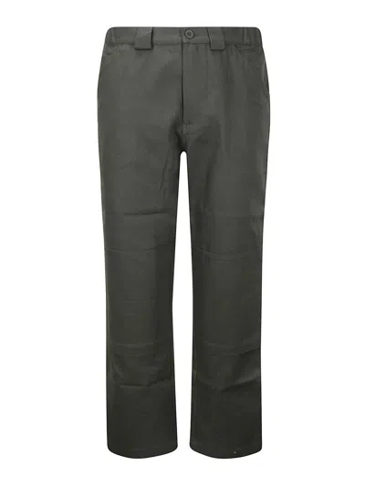 Gr10k Workwear Cut Trousers In Grey