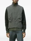 Gr10k Rescue Padded Vest Asphalt In Gray