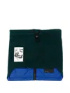 Gr10k Zip-up Neck Warmer In Green