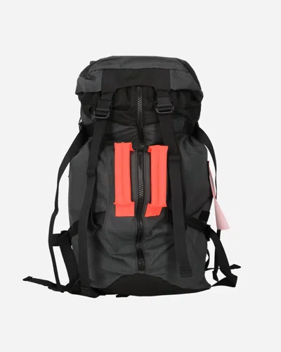 Gr10k Zipped Backpack Charcoal In Black