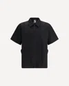 Gr10k Collared Shirt With Zipper And Pockets