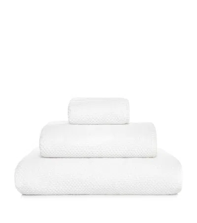 Graccioza Bee Waffle Bath Sheet In White