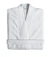 Graccioza Bee Waffle Bathrobe In White