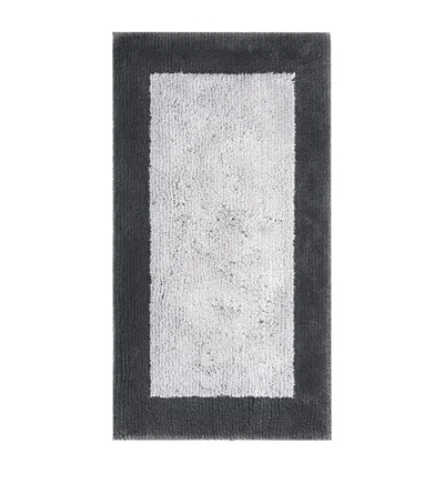 Graccioza Bicolore Bath Mat In Black