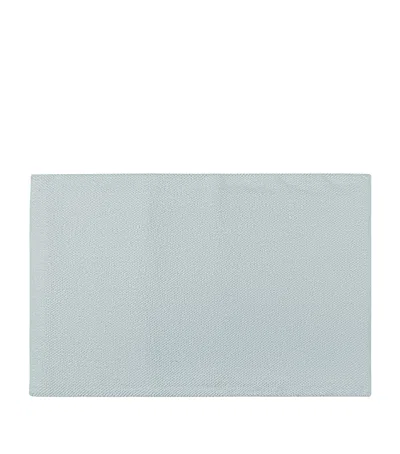 Graccioza Cotton Pearls Bath Mat In Blue