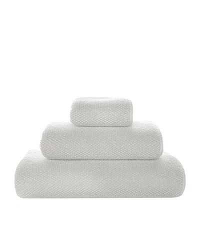 Graccioza Cotton Pearls Bath Sheet In White