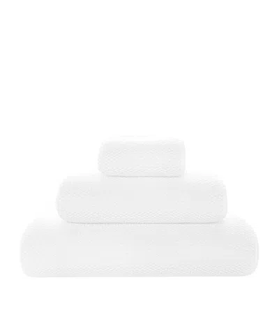 Graccioza Cotton Pearls Bath Towel In White