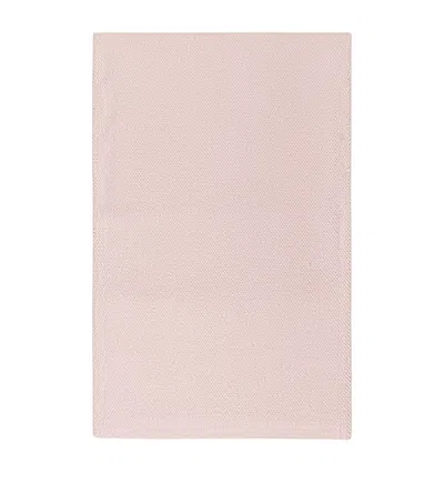 Graccioza Cotton Pearls Memory Foam Bath Mat In Pink