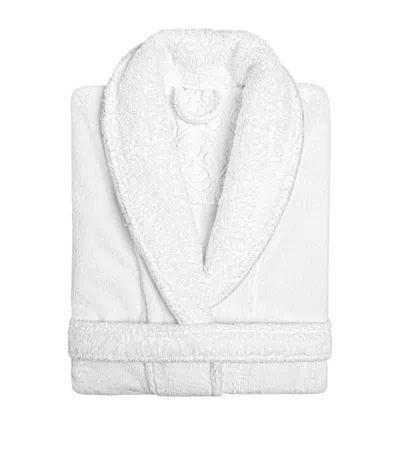 Graccioza Cotton Portobello Bathrobe In White