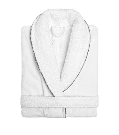 Graccioza Cotton Portobello Bathrobe In White