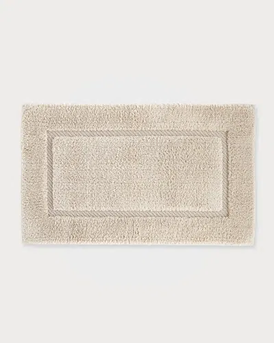 Graccioza Egoist Bath Rug, 20" X 31" In Fog