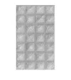 Graccioza Egyptian Cotton Diamonds Bath Mat In Gray