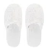Graccioza Egyptian Cotton Egoist Slippers In White