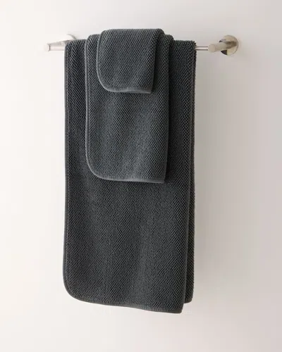 Graccioza Pearls Hand Towel In Storm