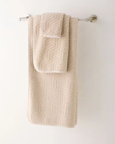 Graccioza Villari Hand Towel In Fog