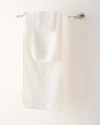 Graccioza Villari Hand Towel In Snow