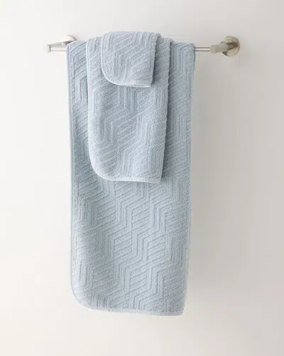 Graccioza Villari Washcloth In Blue