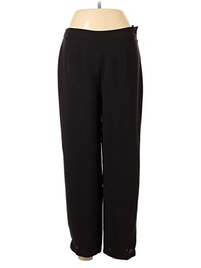 Pre-owned Grace Active Pants In Black