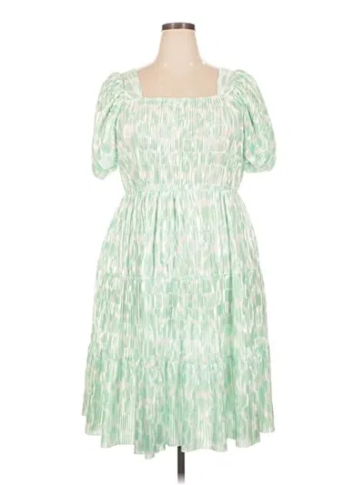 Grace & Emma Casual Dress In Green